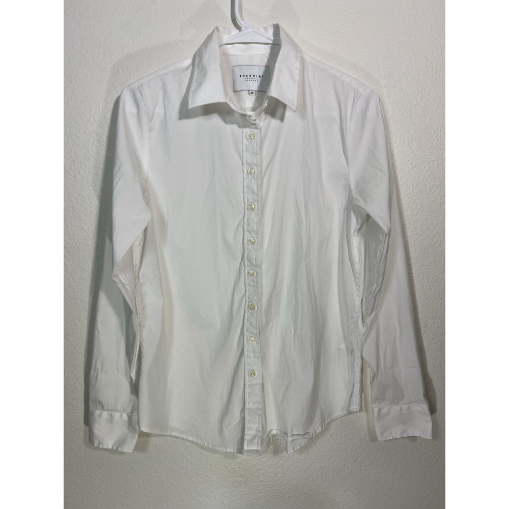 The Shirt by Rochelle Behrens The Icon Shirt M White Minimalist No Gap